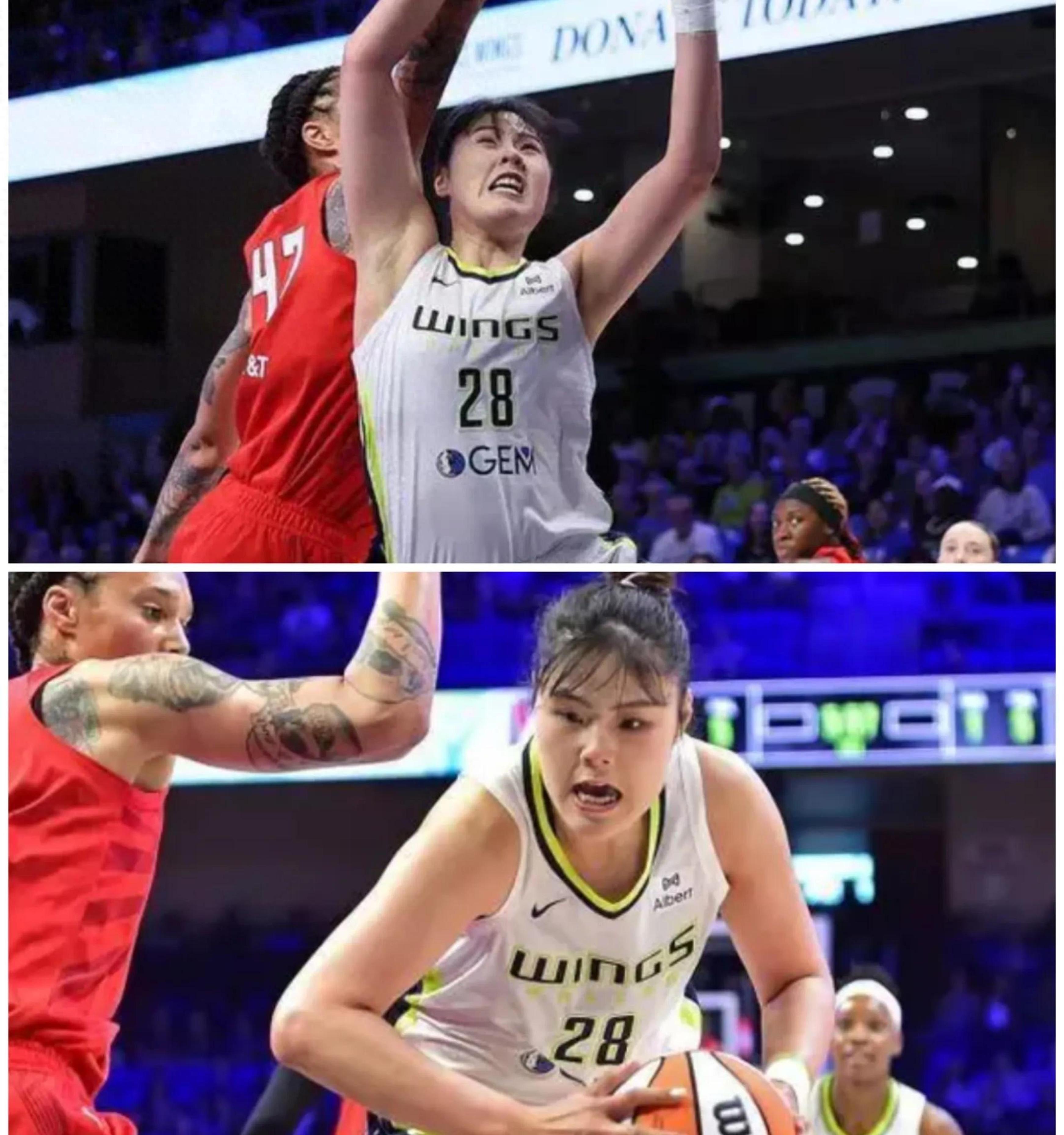 包含手感不佳！李月汝7中1得4分4篮板WNBA飞翼不敌王牌的词条